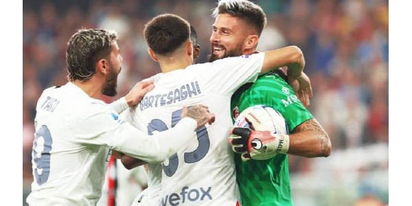 Olivier Giroud debitirao je kao vratar AC Milana